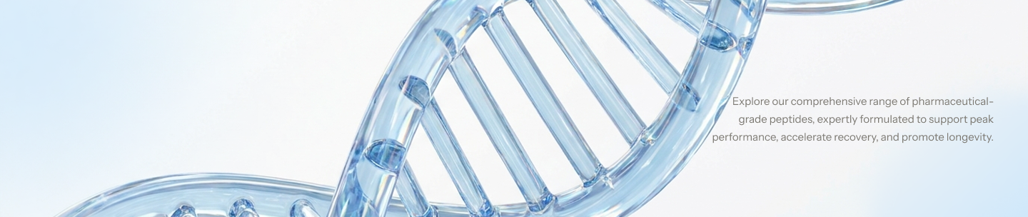 Explore our comprehensive range of pharmaceutical-grade peptides, expertly formulated to support peak performance, accelerate recovery, and promote longevity.